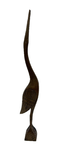 Gru uccellino vintage legno - in,