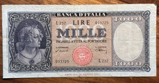 Italia 1000 Lire 1948 Sig