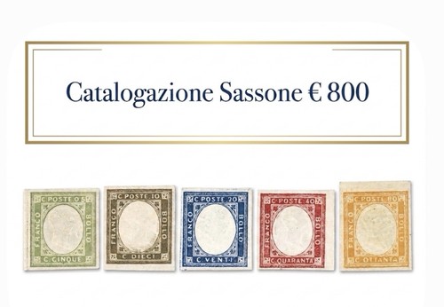 Regno italia 1861 serie - 1861,