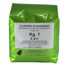 CLORURO MAGNESIO KG. 1 IN BUSTA - PURO - ALIMENTARE E511