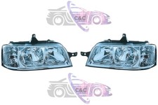 COPPIA FARI FANALE PROIETTORE DX+SX H7-H1 PRED REG ELETT FIAT DUCATO 02>05