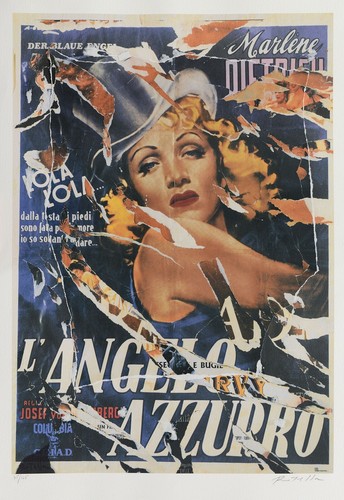 Decollage mimmo rotella - di,
