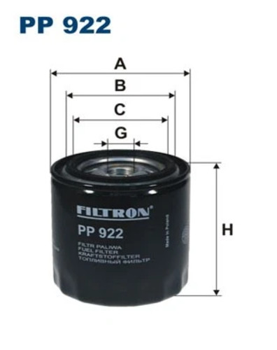 Per filtron 922 filtro - per,