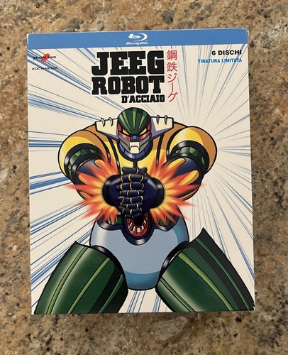 Jeeg robot acciaio bluray - robot,