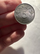 5 FRANCHI 1949 LUSSEMBURGO