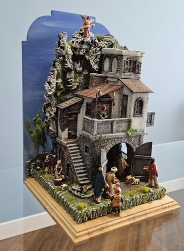 Presepe napoletano artigianale - presepe,