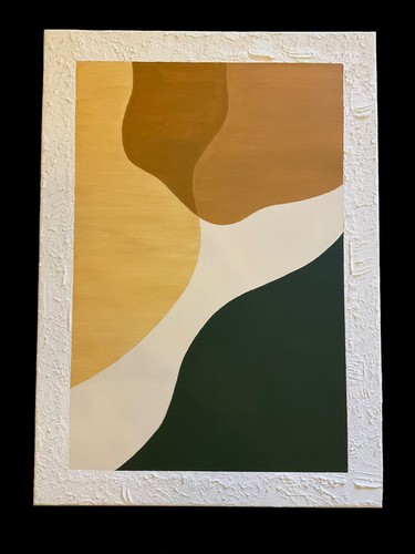 Quadro moderno dipinto mano - quadro, a