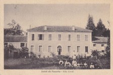 cartoline ferrara - Saluti da Fossalta - Villa Cirelli