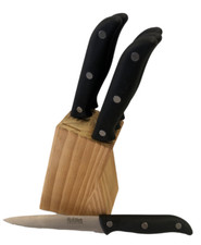 Ceppo legno coltelli - legno, 6