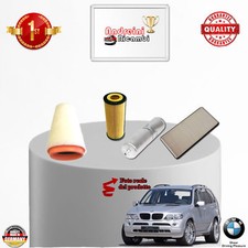 KIT TAGLIANDO 4 FILTRI BMW X5 3.0 D E53 160KW 218CV DAL 2005 ->