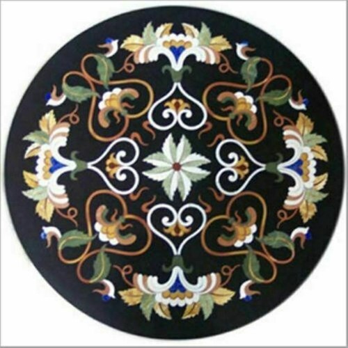 Tavolino pranzo nero - da,