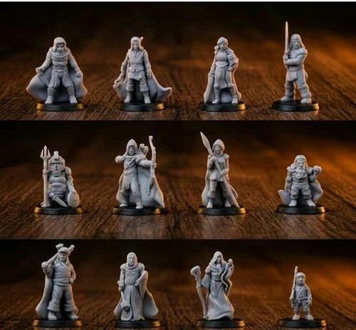 Pacchetto miniature d rpg - pacchetto, 12