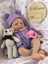 Bambola neonato in silicone