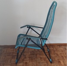 Poltrona SCOOBY Doo REGOLABILE PIEGHEVOLE Bar GHISA Sedia Vintage Sdraio Esterno