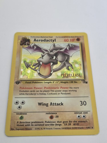 Aerodactyl edizione holo - aerodactyl,