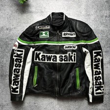Kawasaki Giacca di Pelle