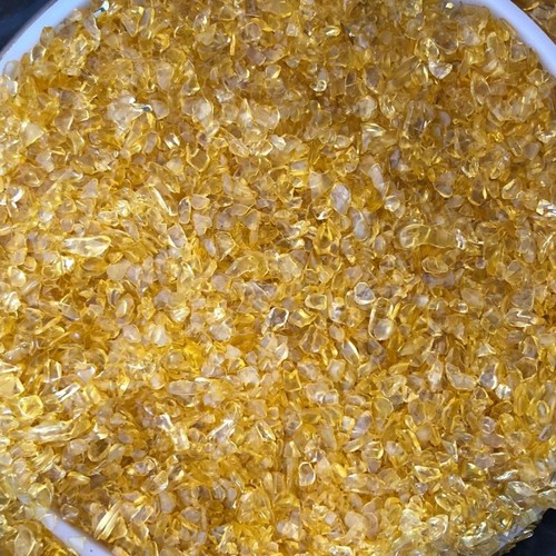 100g cristallo giallo - giallo, pietre