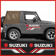 2 adesivi per suzuki santana
