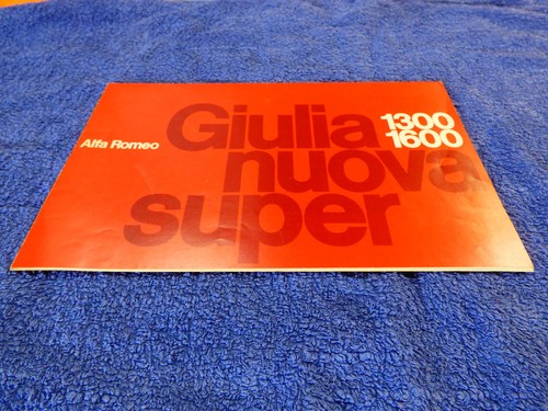 Alfa romeo giulia - alfa, nuova