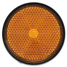 Gemma catarifrangente riflettente rotonda laterale 60mm M6 per scooter moto GC01