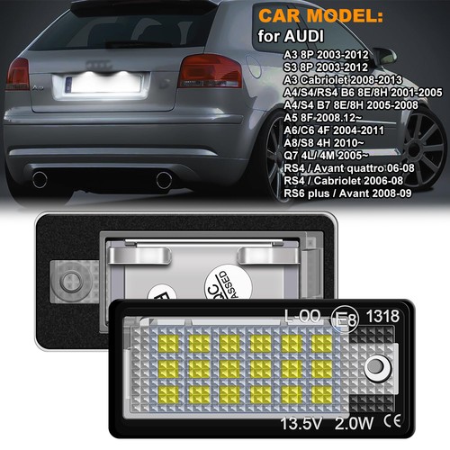 Luci targa led - a3, b6