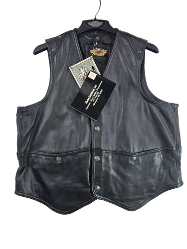 Harley davidson gilet pelle - harley,
