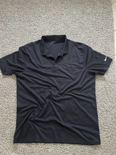 Polo nike uomo - dri-fit, nera