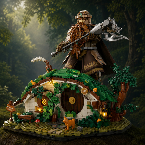 Figurine costruzione - , in