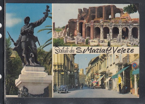 Cartolina saluti santa - cartolina, da