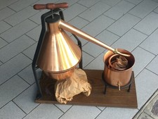 Alambicco distillatore grappa da in rame a serpentina