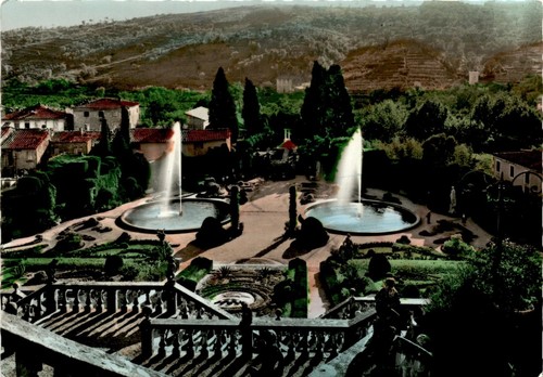 Cartolina collodi villa - collodi,,