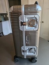 Fabbrica Pelletterie Milano FPM Bank Carrello Bagagli Mandorla; Raro + Elegante