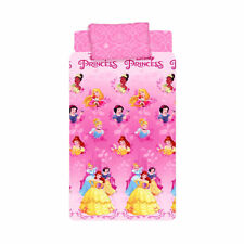 Completo lenzuola Principesse Disney in cotone - dimensioni varie U723