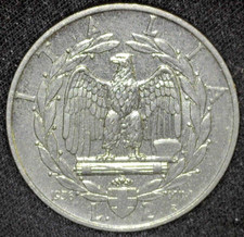 ITALY 1936-R XIV 2 LIRE KM78
