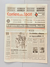 CORRIERE DELLO SPORT 16 MAGGIO 1974 BAYERN MONACO-MERCKX-LAZIO-FOGGIA-GIMONDI