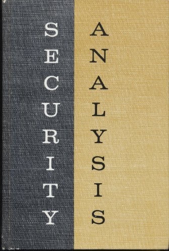 Security analysis benjamin - security, by