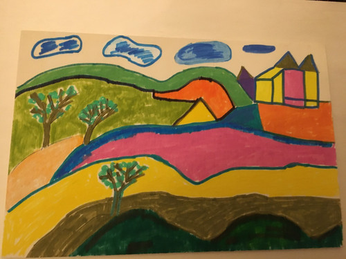 Quadro dipinto mano - quadro,