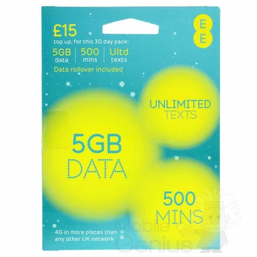 Scheda sim mobile - scheda, 5gb