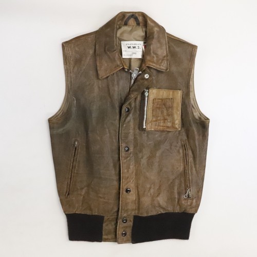Giacca gilet pelle schott - giacca,