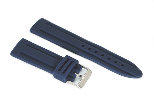 Cinturino gomma blu per - gomma,