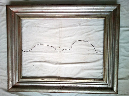 Enorme ampia cornice argentata - ampia,