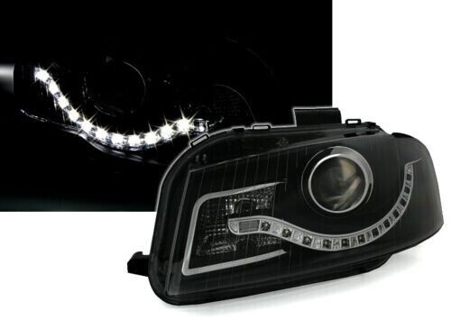 Set fari nero per audi - in,