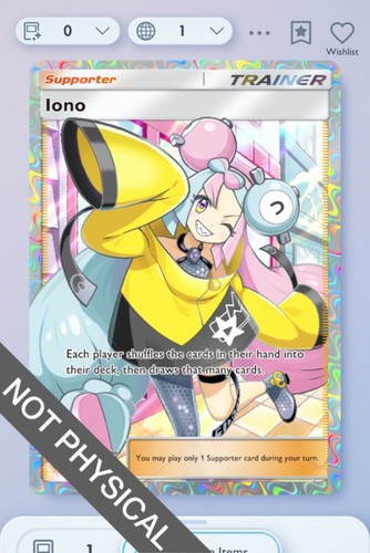 Pokemon tcg pocket iono full - tcg,