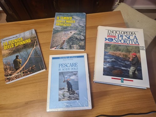 Lotto libri argomento pesca - libri,