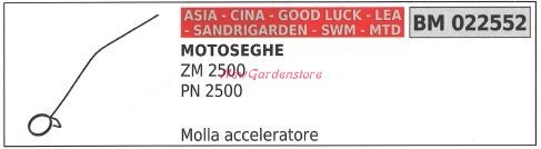 Molla acceleratore cina - molla,