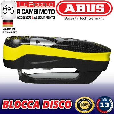 Bloccadisco con allarme abus - allarme,