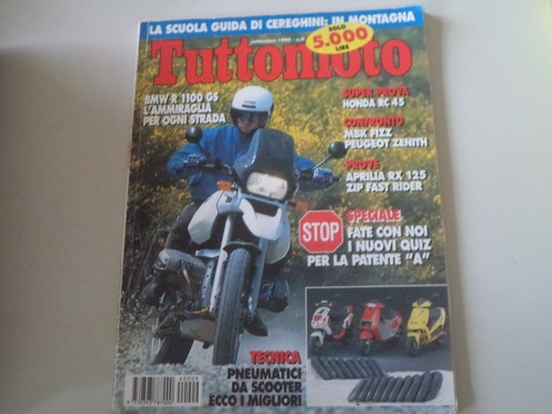 Tuttomoto 1994 aprilia rx - 9/1994,