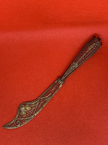 Antico tagliacarte argento - in,