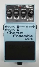 BOSS CE-5 Chorus Ensemble Pedale per chitarra effetti 1991 #64 circuito analogico DHL EMS