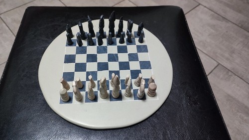 Scacchiera scacchi marmo - e,